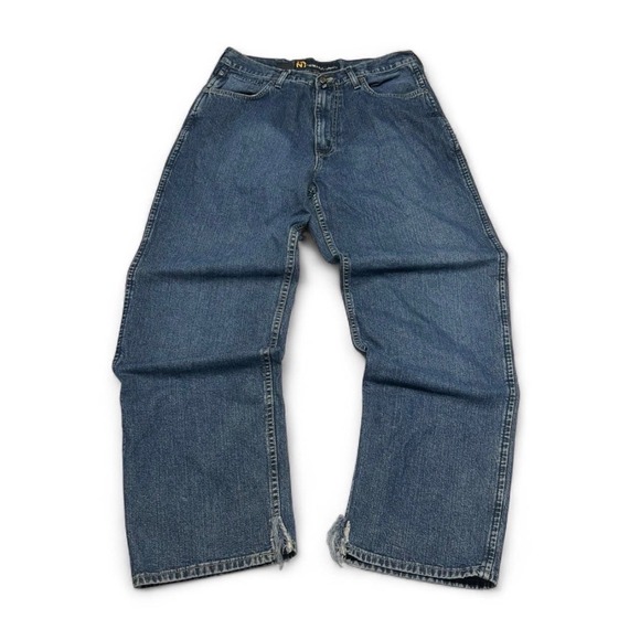 Nautica Other - Nautica Jeans Co Mens 34x32 Blue Denim Relaxed Straight Leg Pants VDR TR1